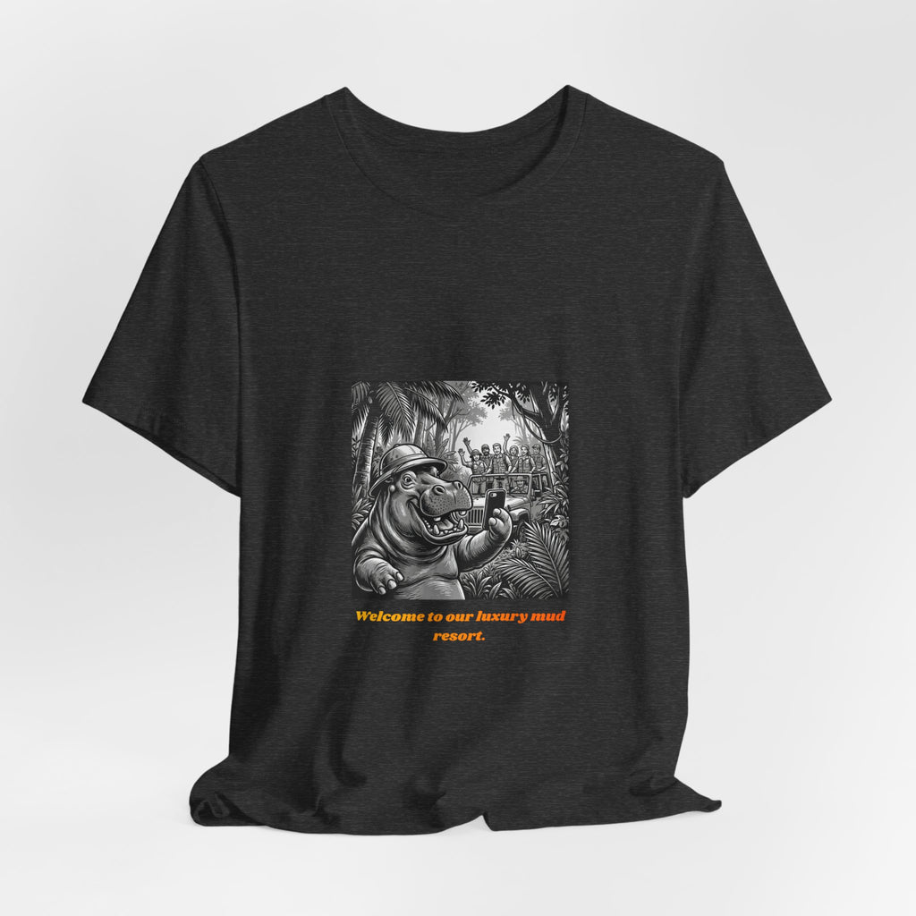 Vintage Surreal Beach Scene Tee — "embracing my past fantasy proud" Graphic T‑Shirt