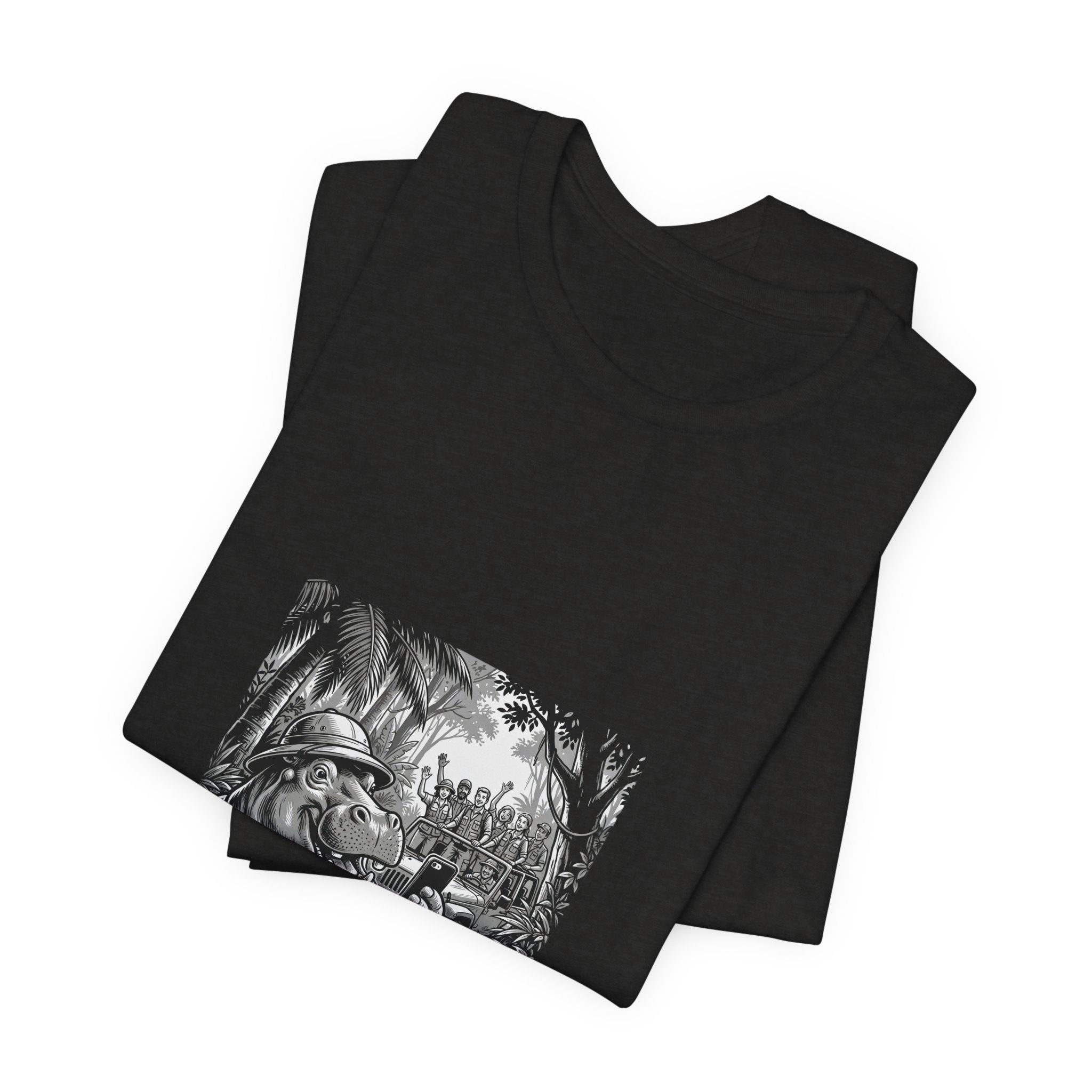 Vintage Surreal Beach Scene Tee — "embracing my past fantasy proud" Graphic T‑Shirt